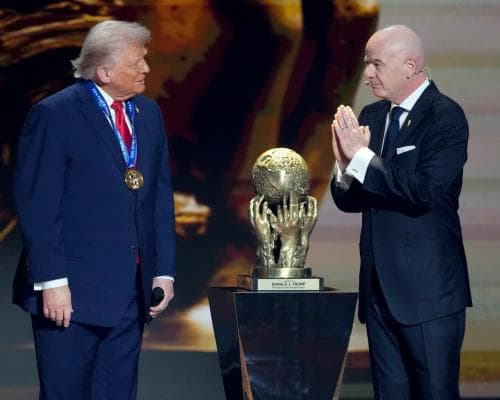 FIFA’s Peace Prize for Donald Trump Leaves Officials Embarrassed