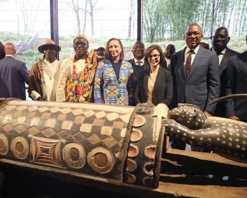 France Returns Stolen Ivorian Drum to Its People