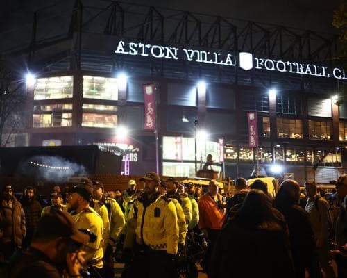 Dutch Police Question Why Israeli Fans Were Banned from Aston Villa Game