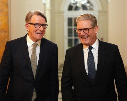 Keir Starmer, the UK’s prime minister, hired Peter Mandelson to be the UK ambassador to the United States in 2024.