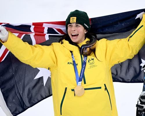 Jakara Anthony Wins Australia’s First Dual Moguls Olympic Gold