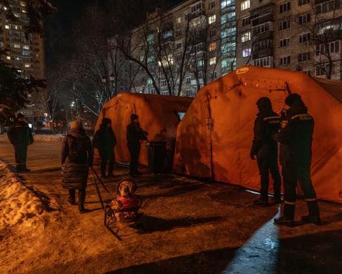 Ukraine’s Winter Siege: Russia’s Power Attacks Leave Homes Freezing