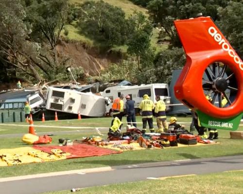 Landslides in New Zealand Leave Two Dead, Six Missing