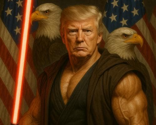 White House releases 10 AI images that spread political jokes