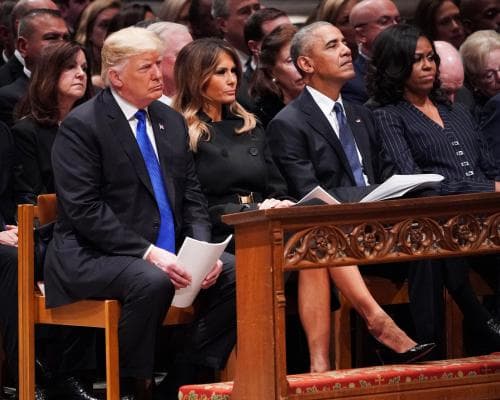 Trump Posts Racist Video of the Obamas and Refuses to Apologize