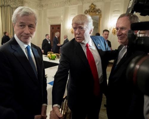 Trump Sues JPMorgan Over Account Closures After January 6