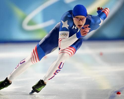 Stolz Wins Olympic 500m Gold, Sets Record