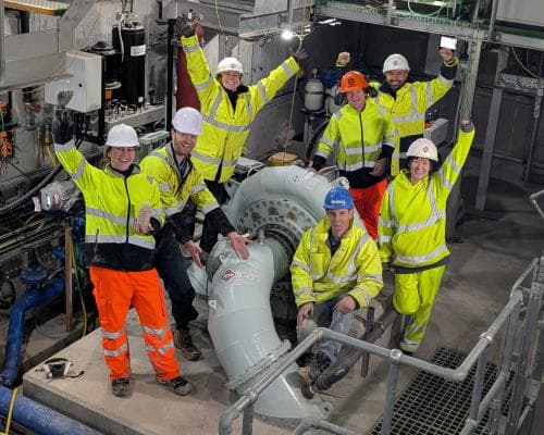 New Underground Hydro System Starts Powering Homes in Devon
