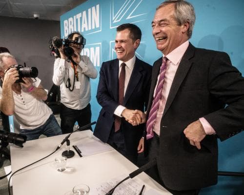 Farage Names Robert Jenrick as Future Chancellor