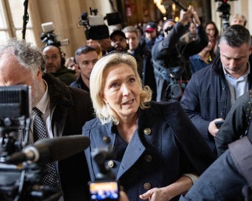 Le Pen Says Her Party Had No Fake‑Job System to Steal EU Funds