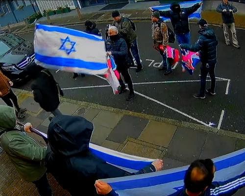 Palestinian ambassador urges stronger protection after London embassy vandalised