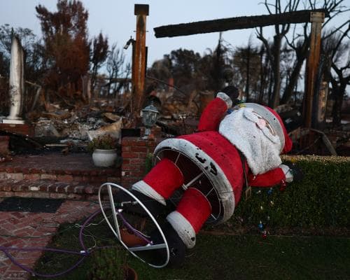 LA wildfire survivors start new holiday traditions after losing homes