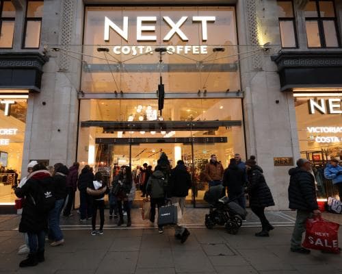 Next to Post Over £1.1 Billion Profit After Strong Christmas Sales