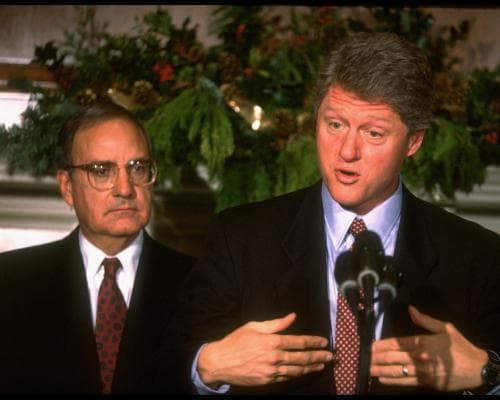 Epstein allegations tarnish legacy of Northern Ireland peace leaders Clinton and Mitchell