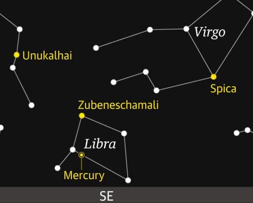 Mercury Visible Before Sunrise This Week – Easy for Northern Observers