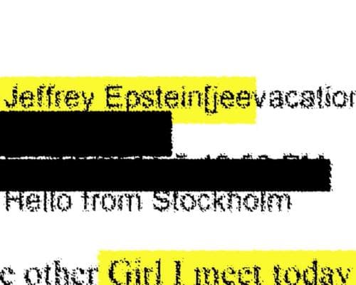 Model Scout Sent Epstein Young Women