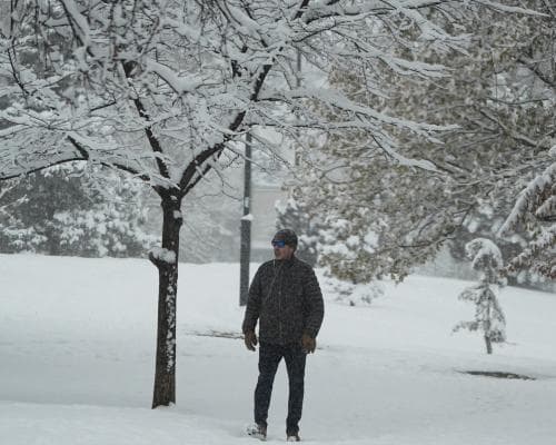 Heavy Snow Hits U.S. States, Delays Denver Flights; Winter Storms Continue
